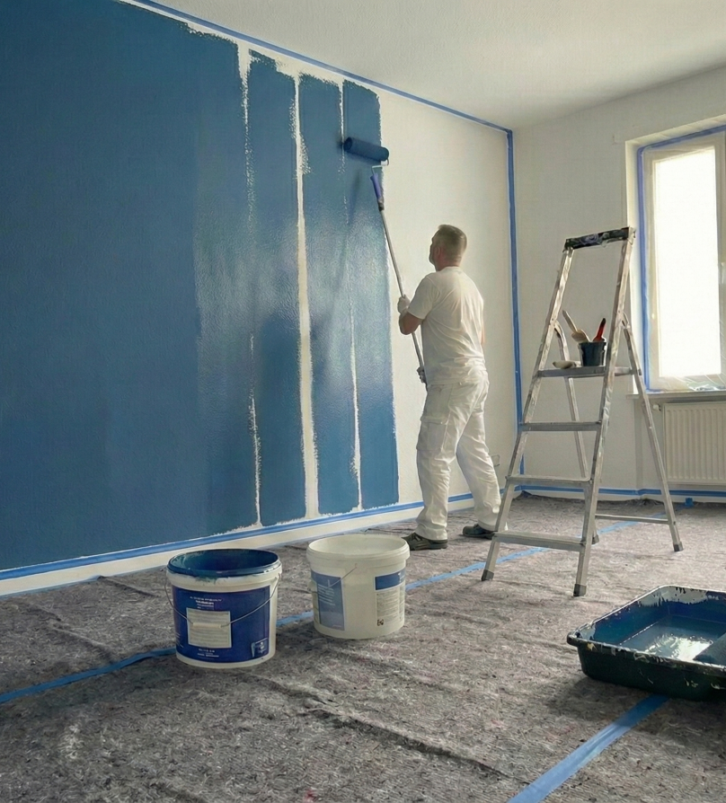 wand-streichen-schutz-malervlies-abkleben-mannheim-david-fixhaus